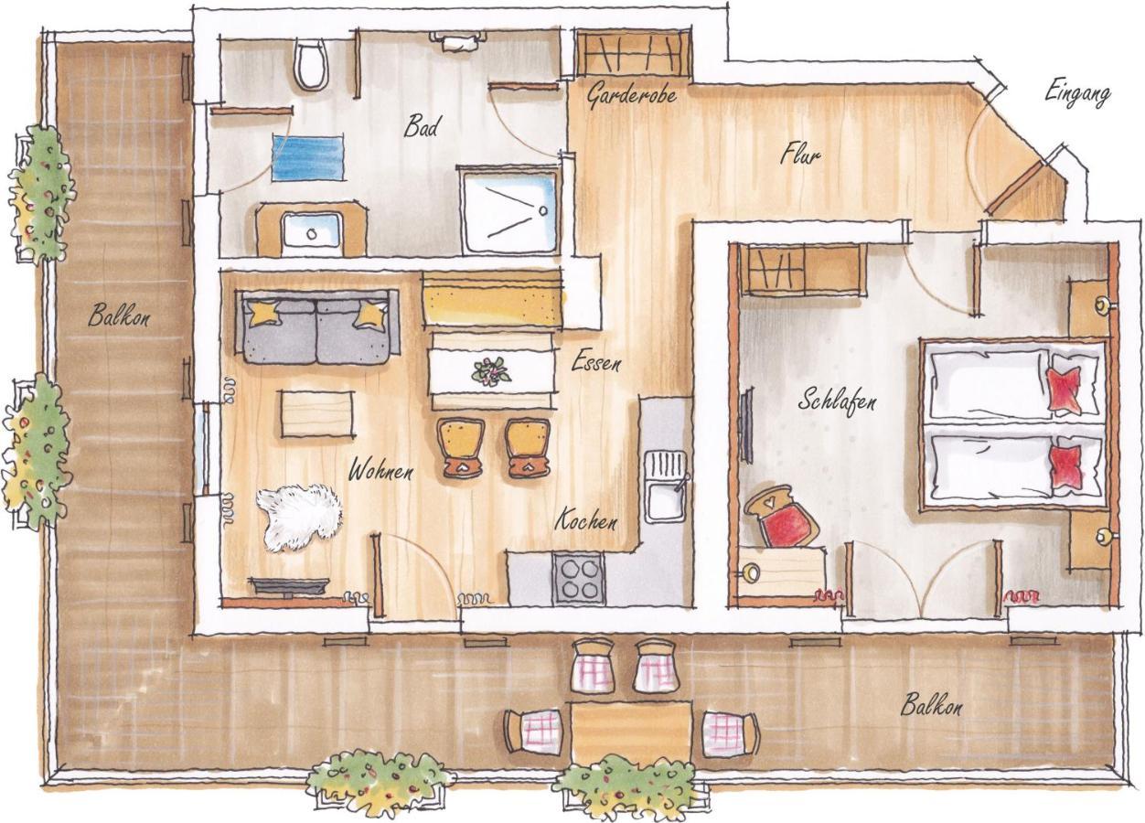 Gaestehaus Anfanglehen Ramsau bei Berchtesgaden Εξωτερικό φωτογραφία